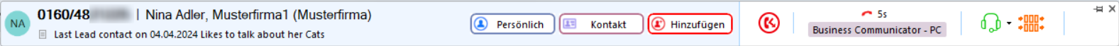 Go Integrator Cara - Toolbar