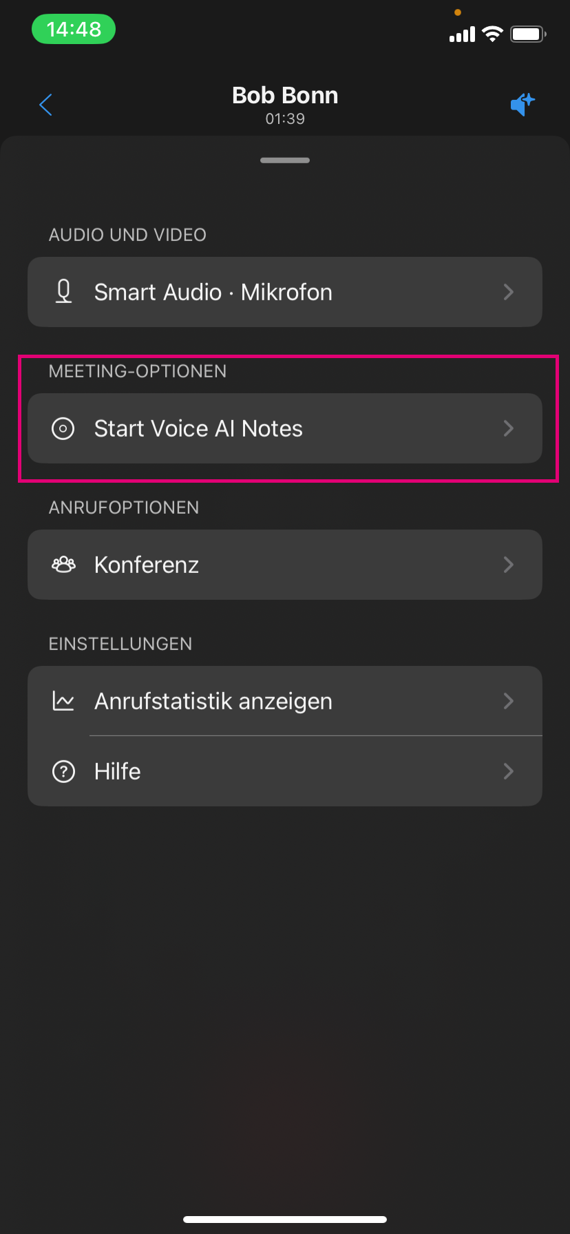 Start Voice AI Notes