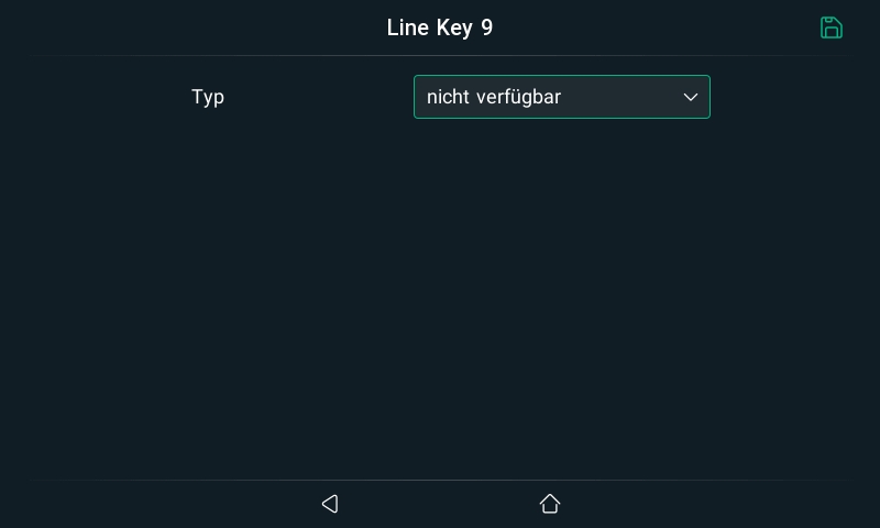 Schnellwahltaste