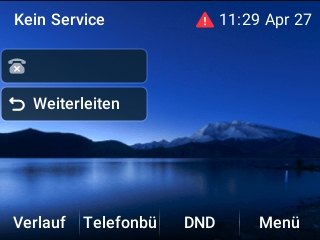 Yealink T73W - Kein Service